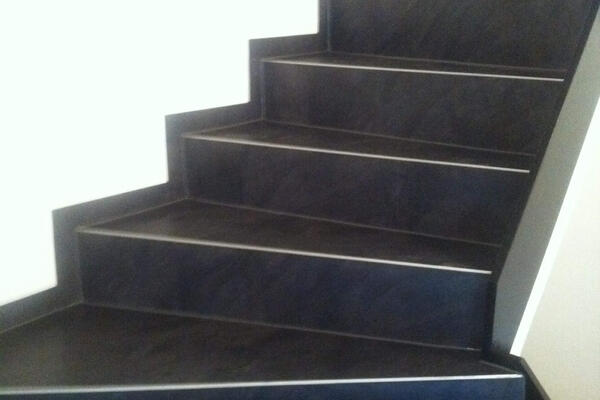 Treppe mit Amtico Designplanken