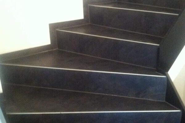 Treppe mit Amtico Designplanken